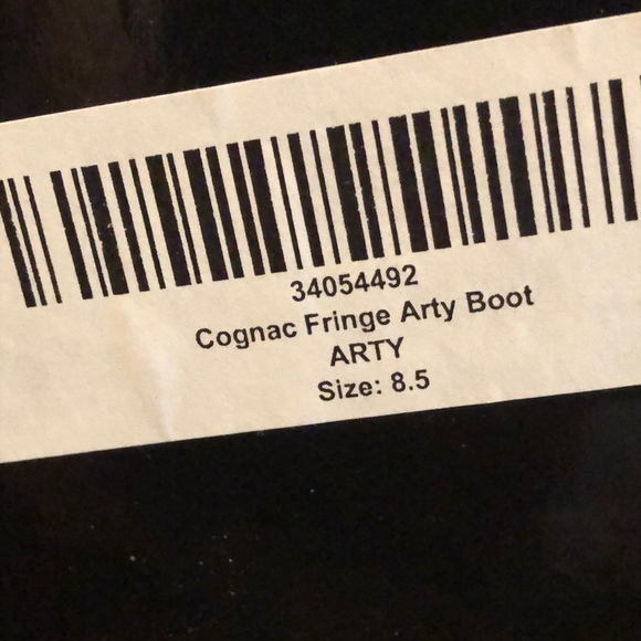 Liliana Sued fringe Arty Bootie size 8.5 - Picture 6 of 9